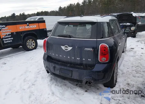 2014 Mini Countryman Cooper S z USA, uszkodzony, nr VIN WMWZC5C51EWP35767